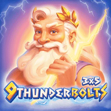 9 Thunderbolts pokie at Golden Crown